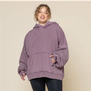 POPFLEX Lavender Oversized Hoodie